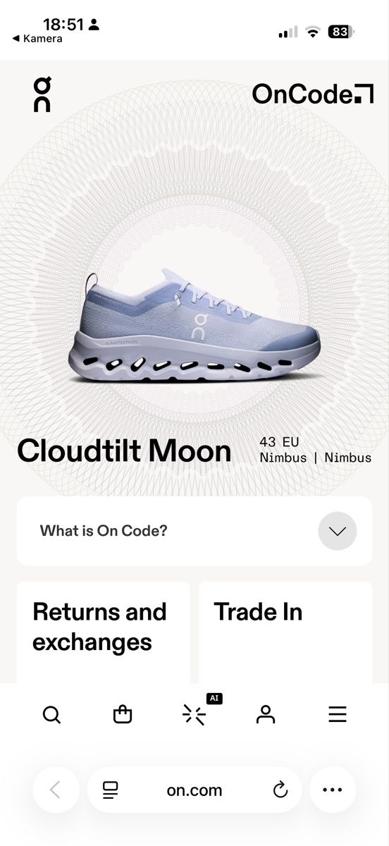 On Herrenschuhe: On Cloudtilt Moon Turnschuhe Grösse 43 EU neu – Neu (gemäss Beschreibung) aus Luzern von kim221080 9
