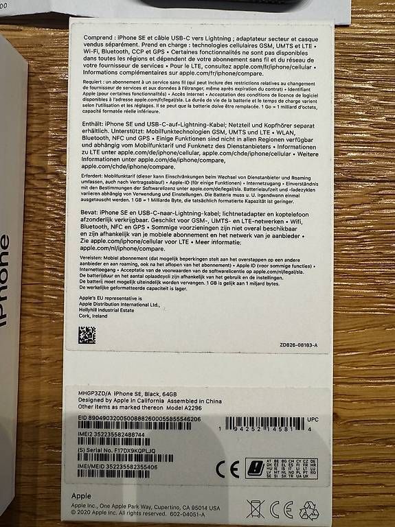 Handys / Smartphones: Apple iPhone SE – Gebraucht aus Wichtrach von Brusan 2