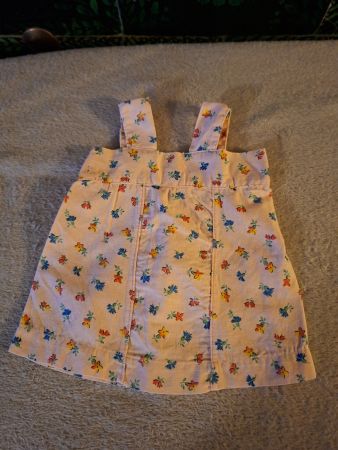 Hübsches, Vintage Puppenträgerkleidchen, Bauwolle,