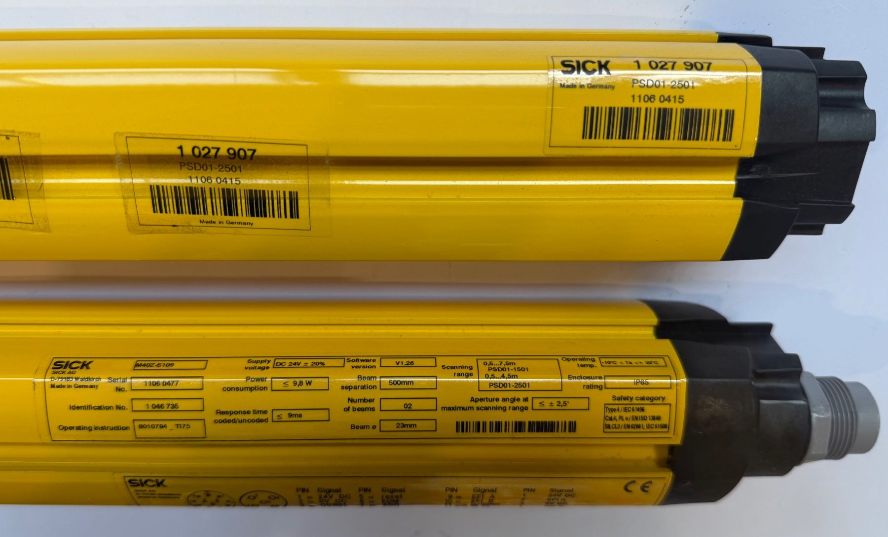Componenti elettronici: SICK M4000 M40Z-S109 Sicherheitslichtschr. - inkl. E/A Modul – Usato da Dintikon venduto da Baddaru 1