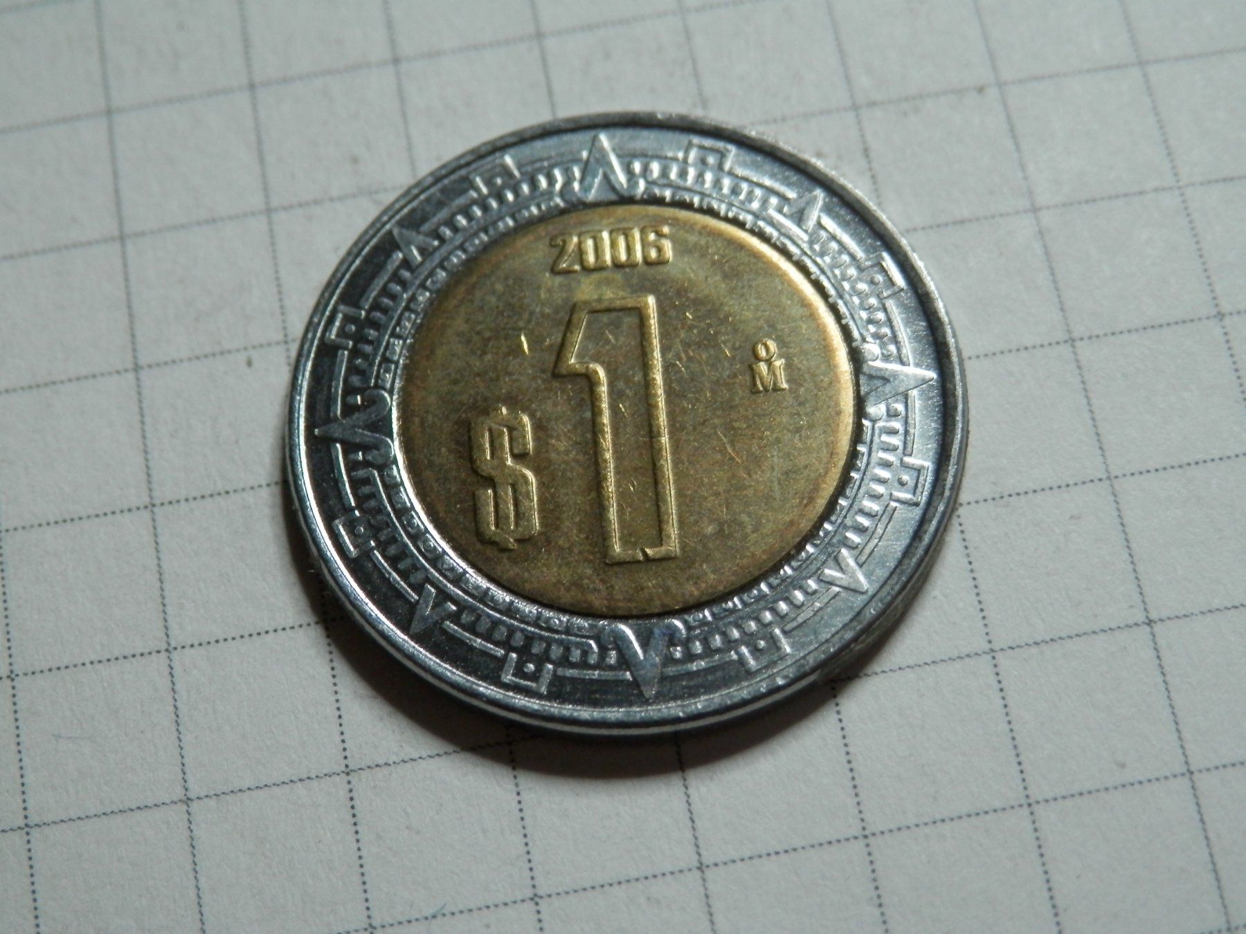 Tutti le monete: Mexiko 1 Peso, 2006 – Usato da Weiach venduto da weiach81