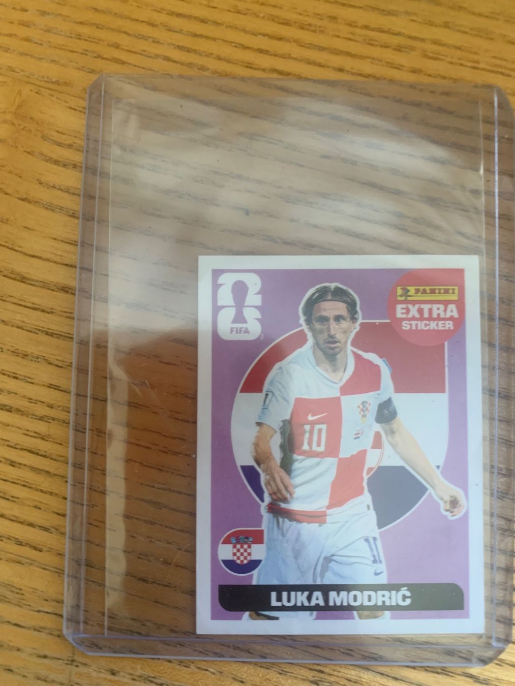 Panini Carte collezionabili: Panini Extra Sticker Luka Modrić pink – Usato da Zürich venduto da Kasza 1