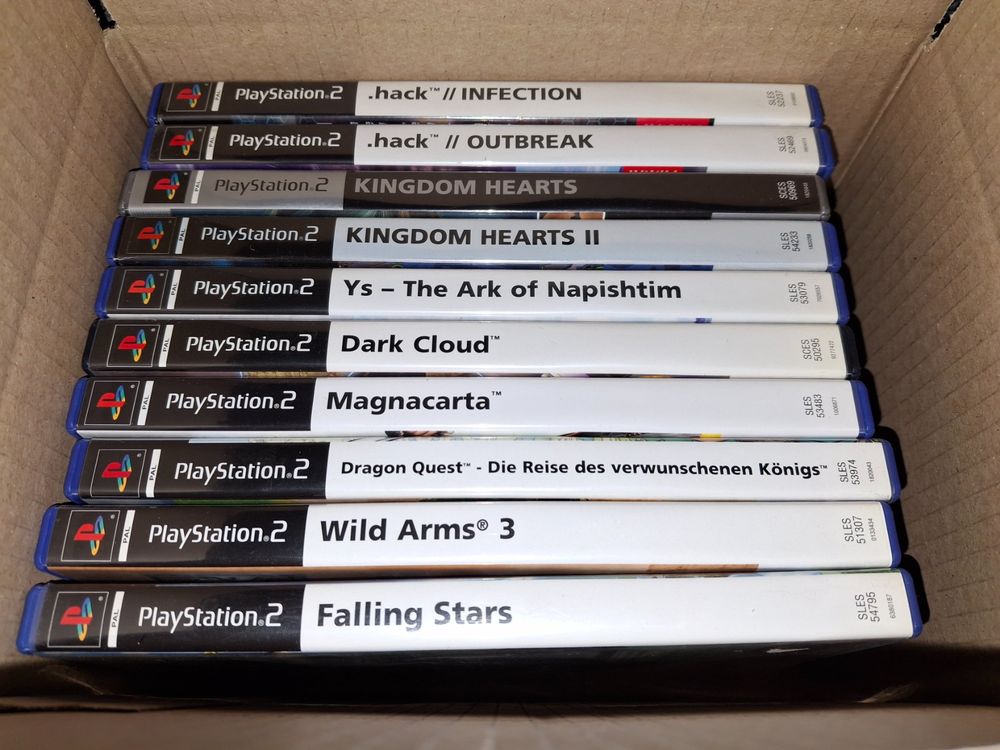 10 Playstation 2 Rollenspiele PS2 RPG Bundle alle komplett (Gebraucht ...