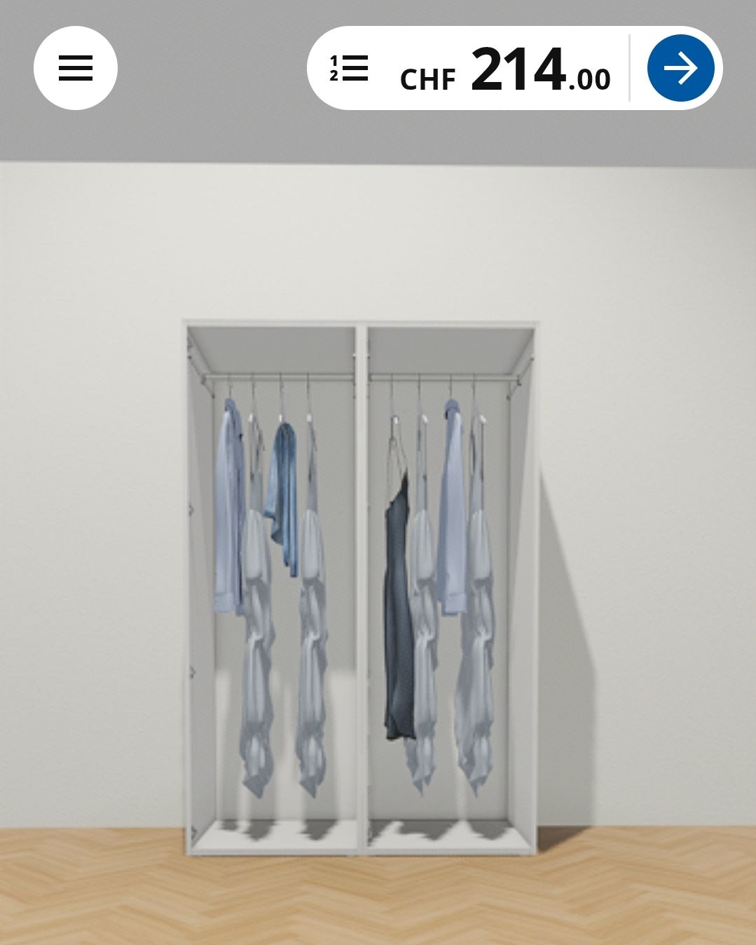 Ikea Guardaroba: Ikea platsa kleider schrank – Usato da Langenthal venduto da Matihilda 1