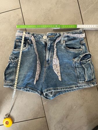 Sommer Jeans Gr. 158 mit Gürtel