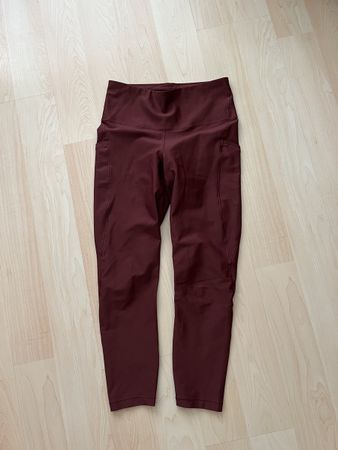 Athleta Leggins bordeaux Gr. S