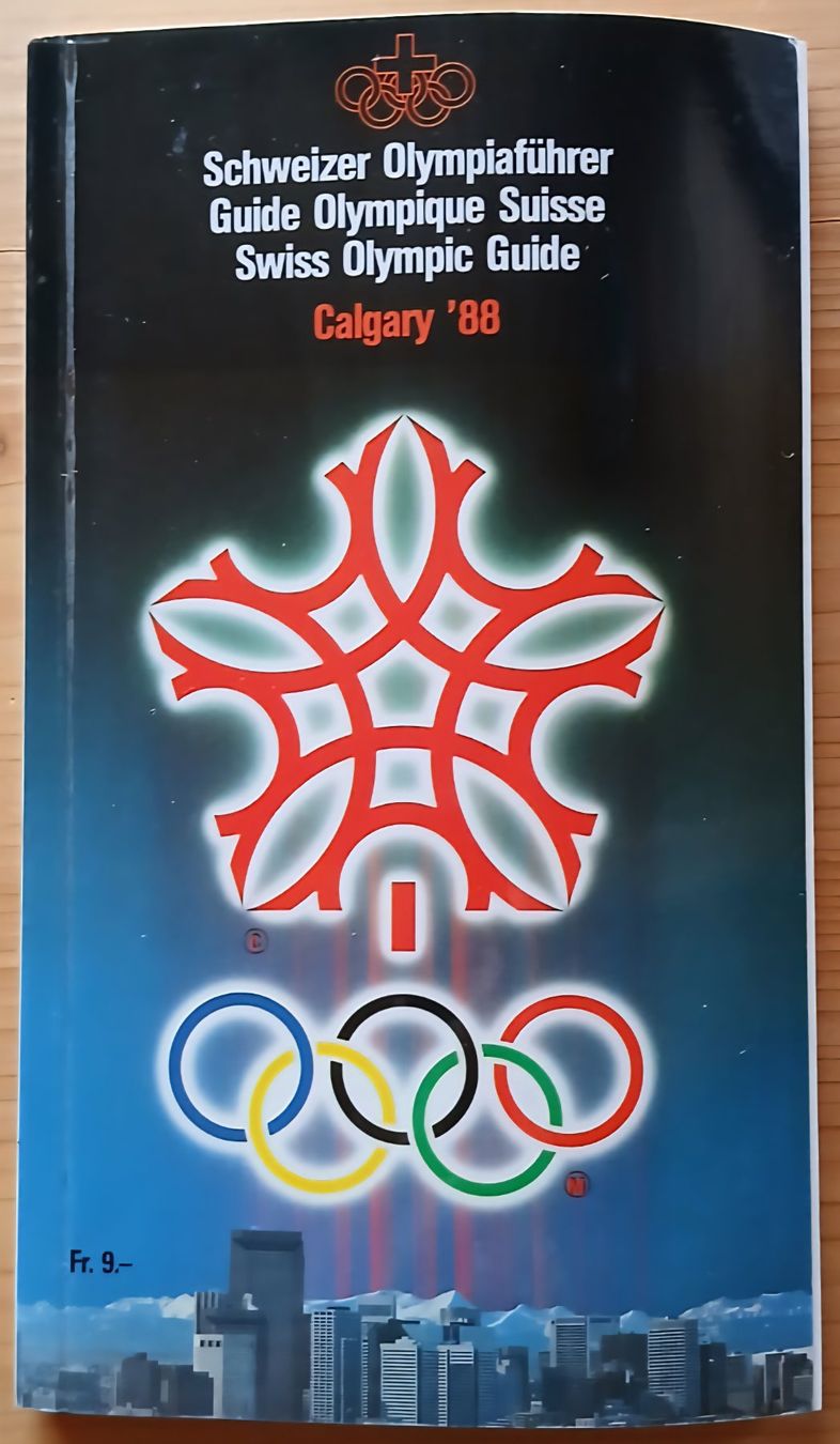 Libri: Schweizer Olympiaführer Calgary 1988 – Usato da Krauchthal venduto da mago371