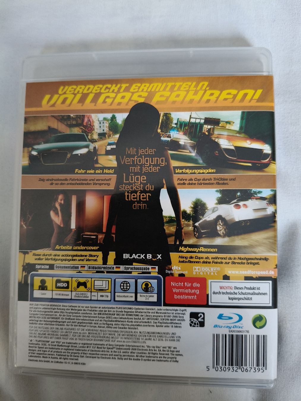 Sony Giochi: Need for Speed Undercover PS3 – Usato da St. Gallen venduto da Ringa72 1