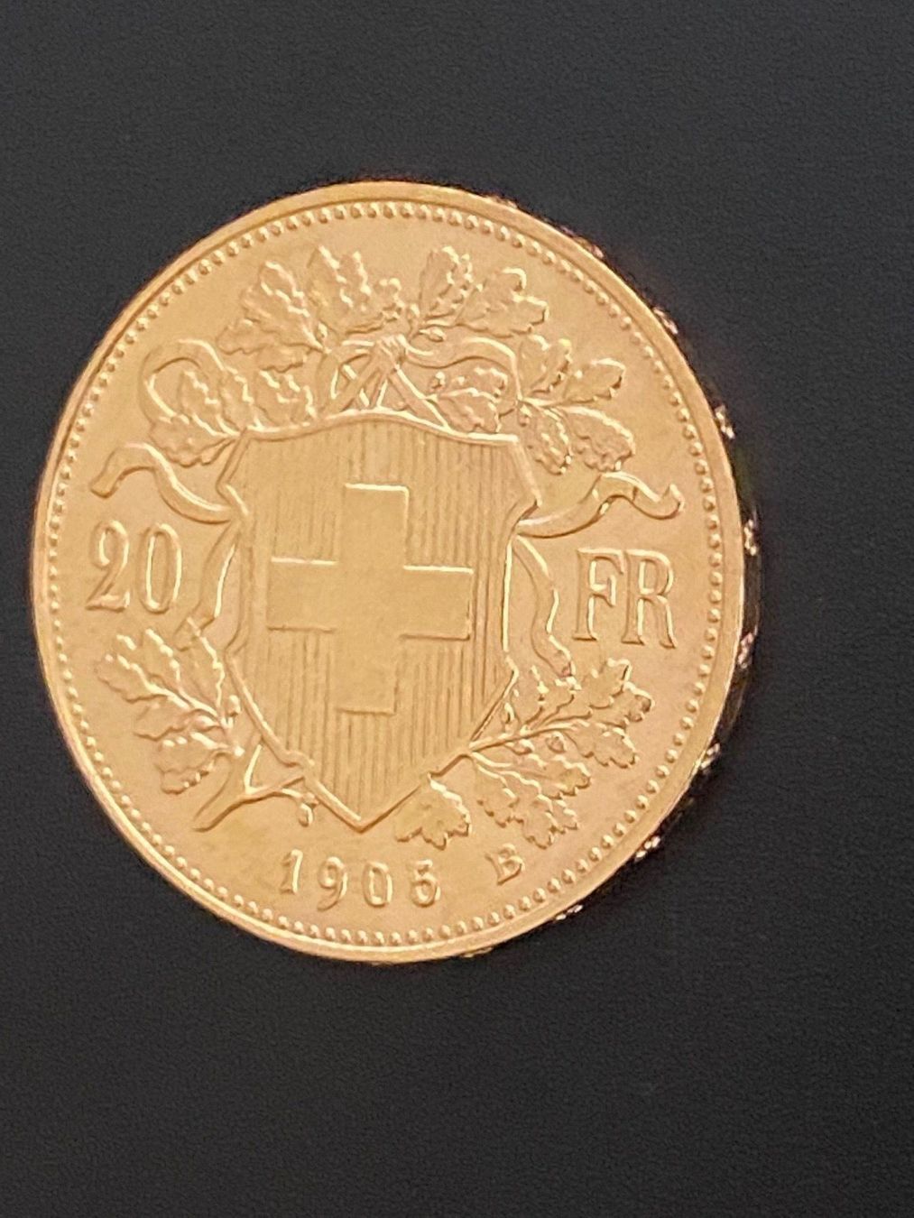 Tutti le monete: Goldvreneli RAR 20-er 1905 B – Nuovo e nell'imballaggio originale da Untersiggenthal venduto da byiggy 2
