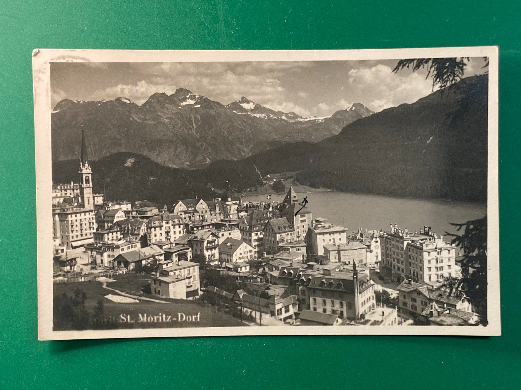 Cartoline postali: St. Moritz-Dorf – Usato da Steg VS venduto da danwer74