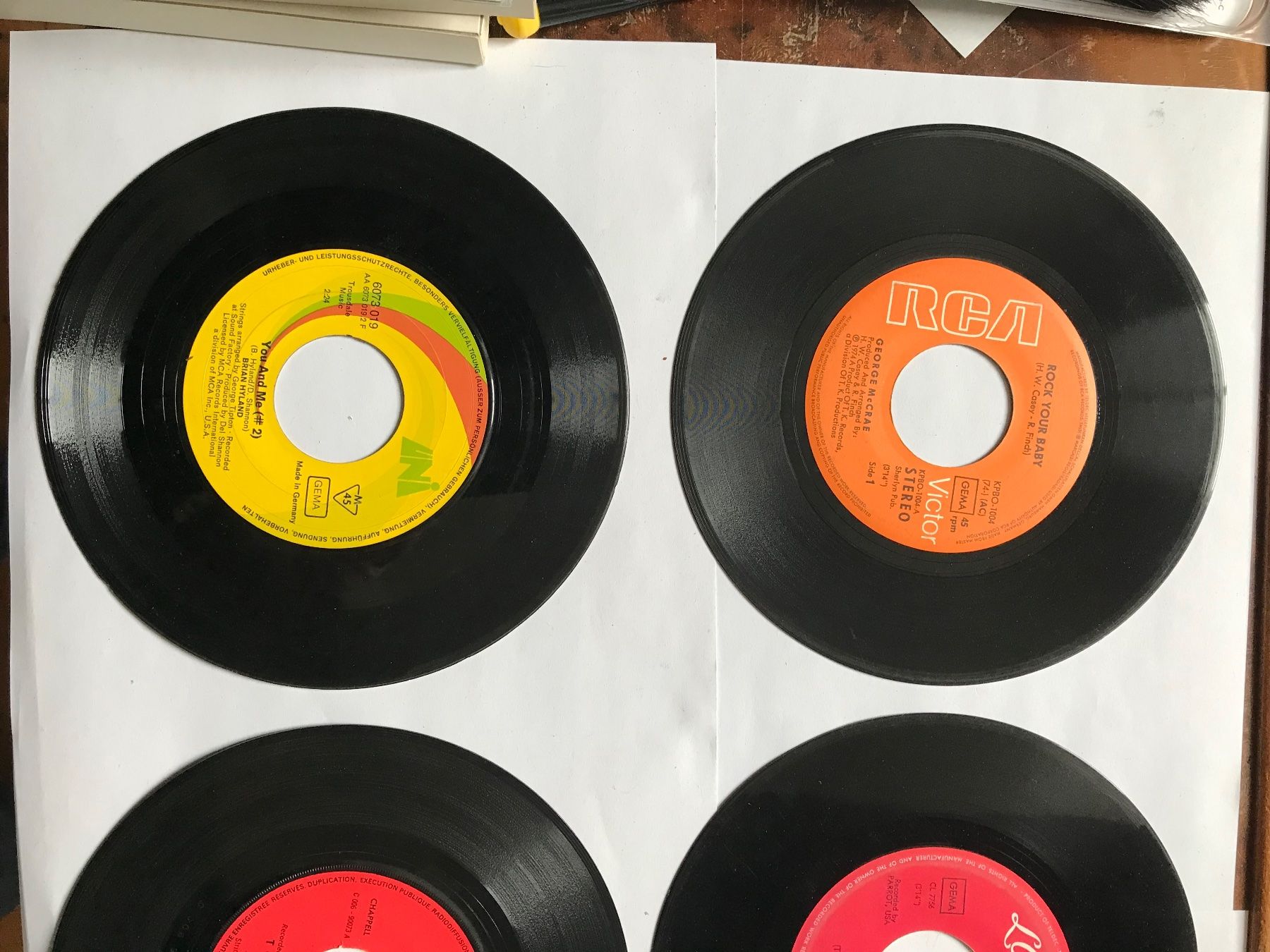 Dischi in vinile: single set nr. 10, verschiedene interpreten – Usato da liestal venduto da makai05 1