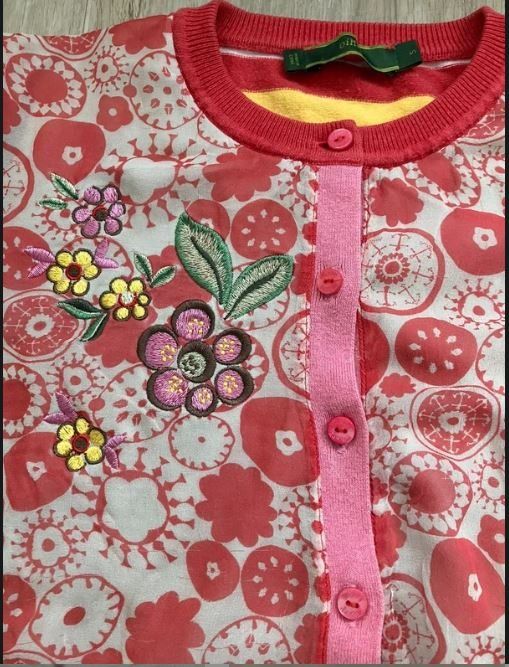 Oilily Giacche: Oillily Strickjacke, S, Blumenmuster – Usato da Baden venduto da jcm_9dkf 4