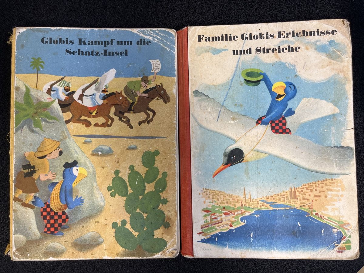 Comics: Globi Bücher von 1956 und 1969 – Gebraucht aus Beinwil am See von drenirb