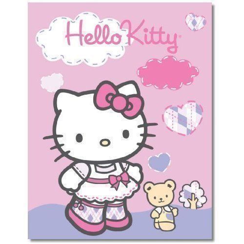 Coperte: Hello Kitty Polar Fleece-Decke "NEU" – Nuovo e nell'imballaggio originale da Widnau venduto da Fundgrube54