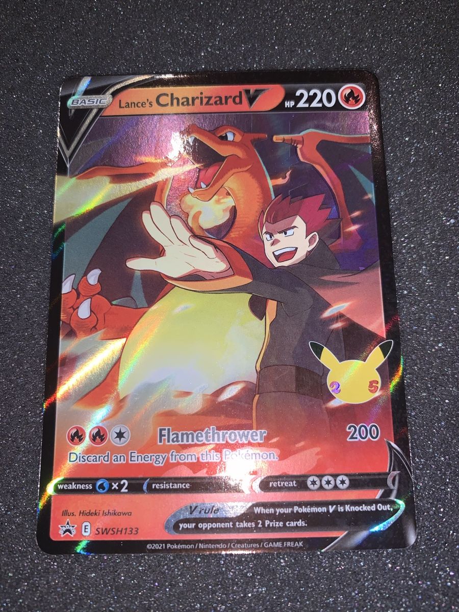 Pokémon Sammelbilder & Trading cards:  Lance's Charizard V 220HP SWSH133 – Gebraucht aus Bironico von ars_z6lb 3