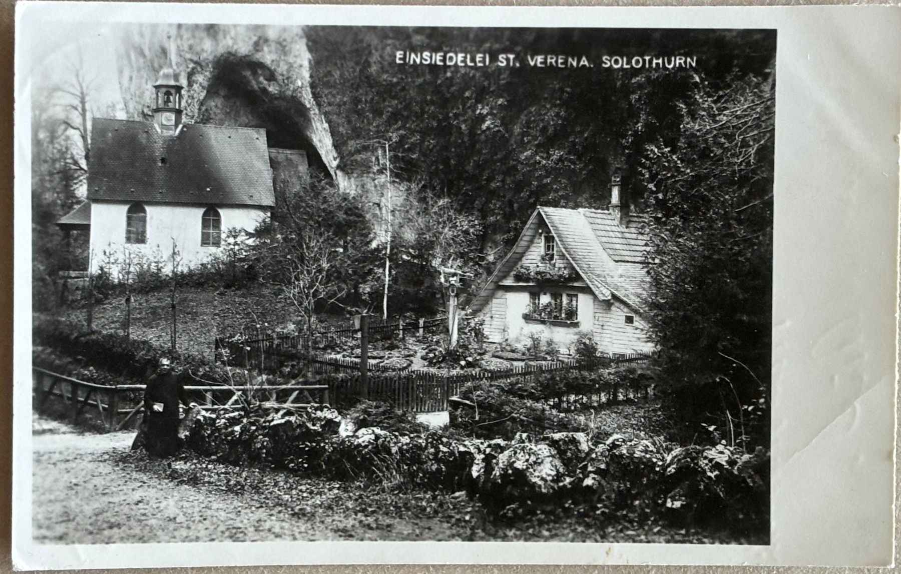 Cartoline postali: Einsiedelei St. Verena, Solothurn – Usato da Frauenfeld venduto da Merk52