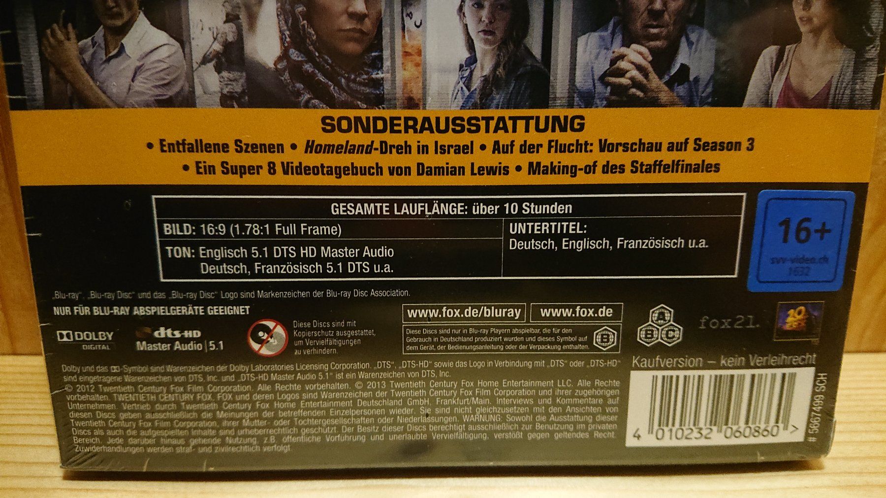 Tutti i DVDs: HOMELAND Staffel 2 auf Blu-Ray – Nuovo e nell'imballaggio originale da Wilderswil venduto da Exebub 2