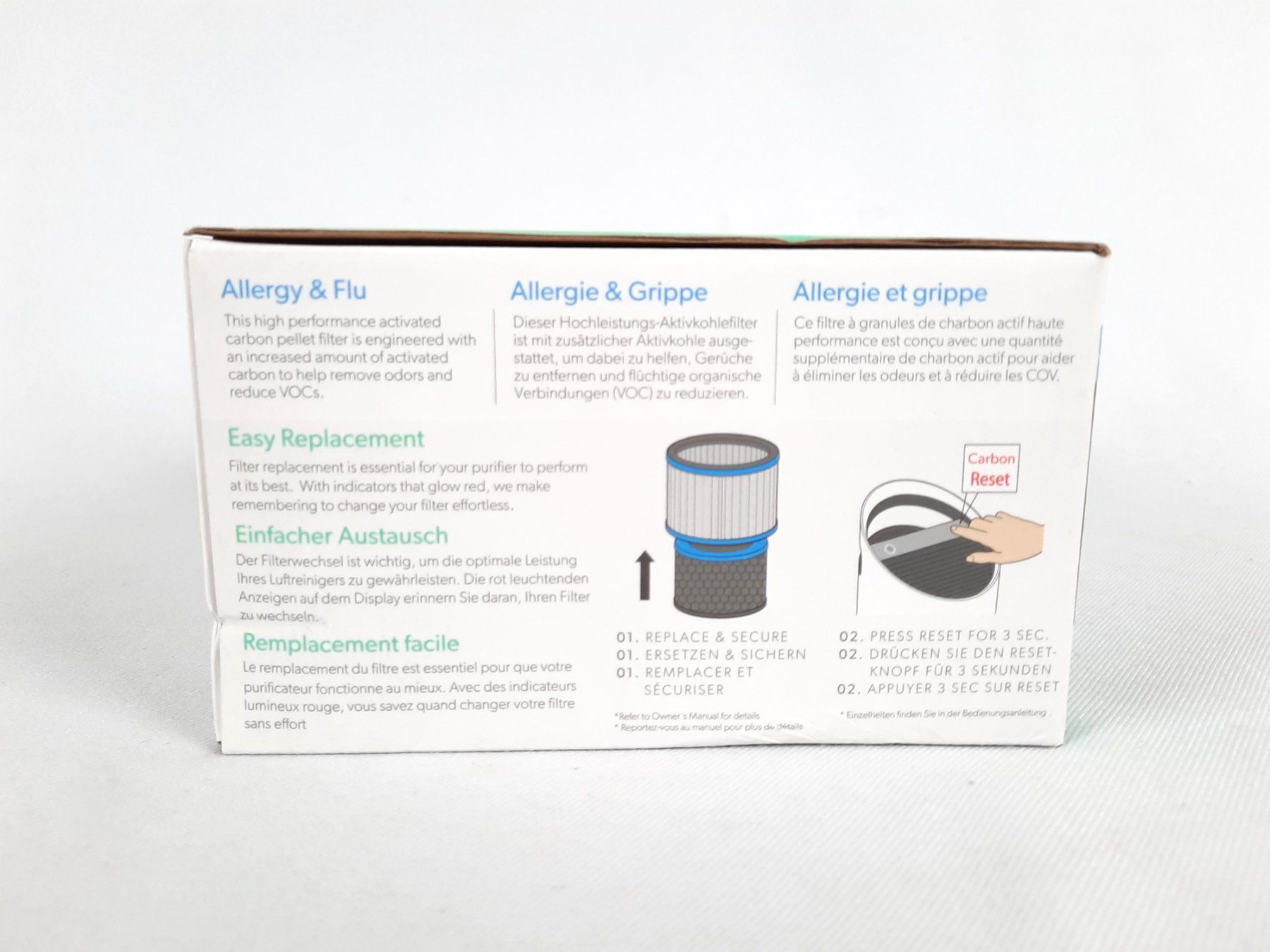 Leitz Purificatori d'aria: LEITZ Aktivkohlefilter TruSens Allergie & Grippe – Nuovo (secondo la descrizione) da Beinwil am See venduto da Restwert_Beinwil 4