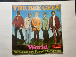 Bee Gees - World (Sir Geoffrey) - seltene Single!