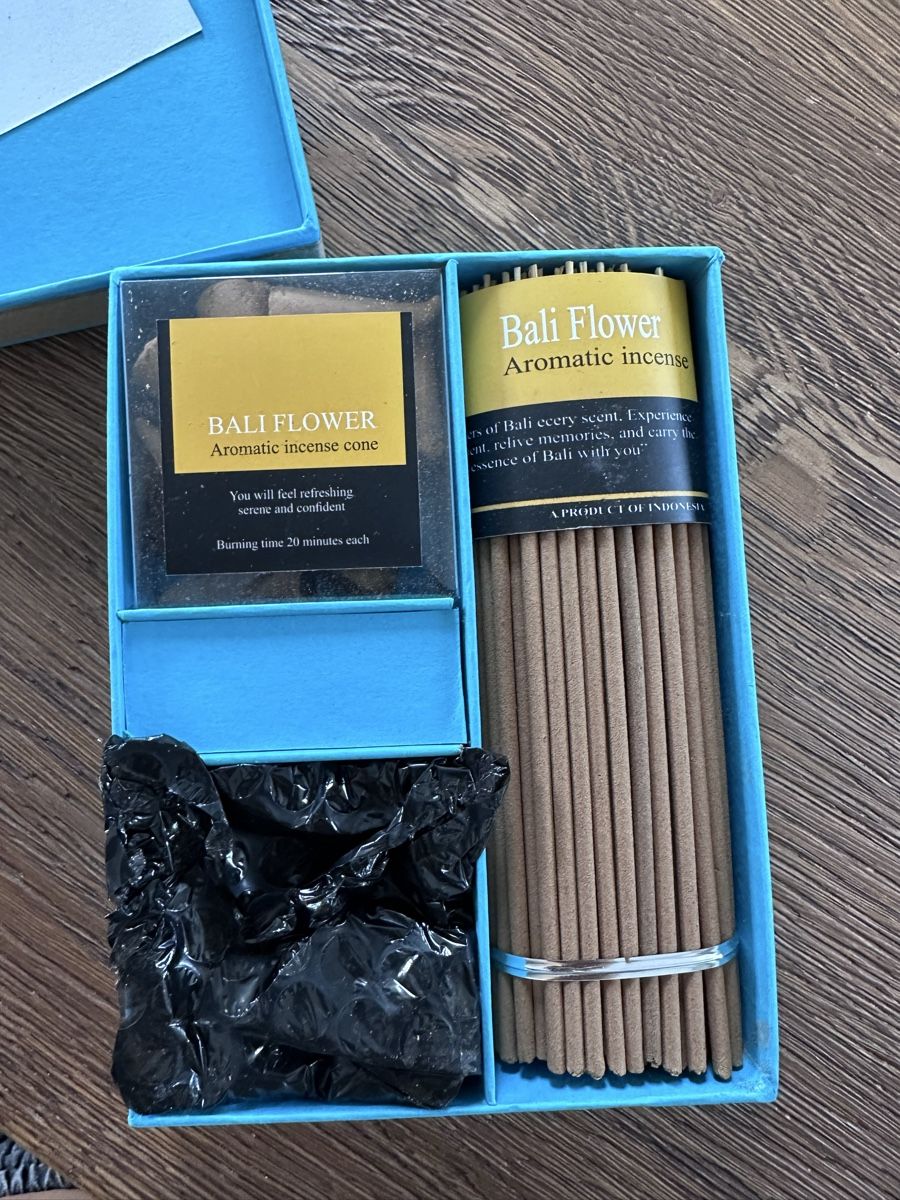 Spray per ambienti: Balinese incense set – Nuovo (secondo la descrizione) da Bellinzona venduto da Samirablank
