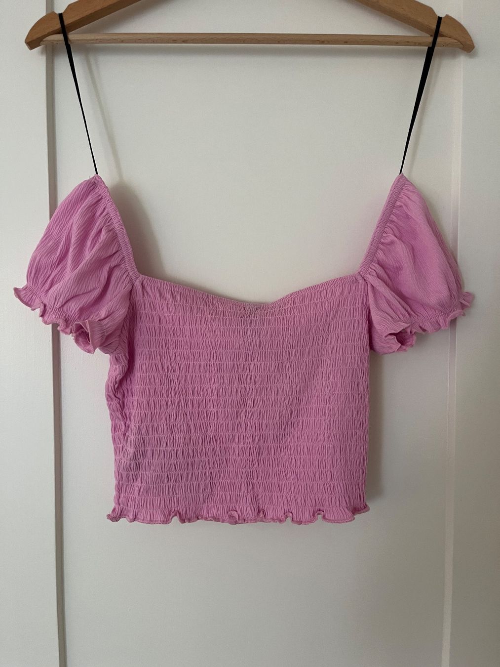 H&M Top: pinkes Carmen - Top – Usato da Zürich venduto da ale_t 1