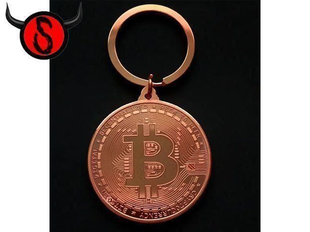 Tutti le monete: Schlüsselanhänger - Bitcoin Münze – Nuovo e nell'imballaggio originale da Buchs SG venduto da Skullep