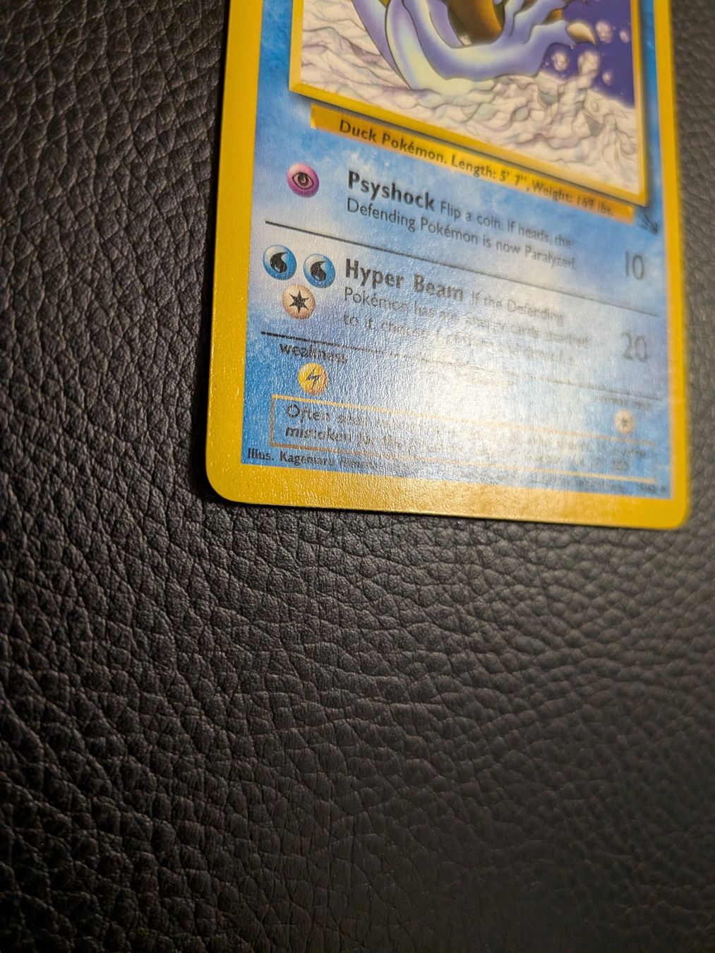 Pokémon Carte collezionabili: Fossil Golduck 35/62 Ab 1 – Usato da Paradiso venduto da Pkmn10 1
