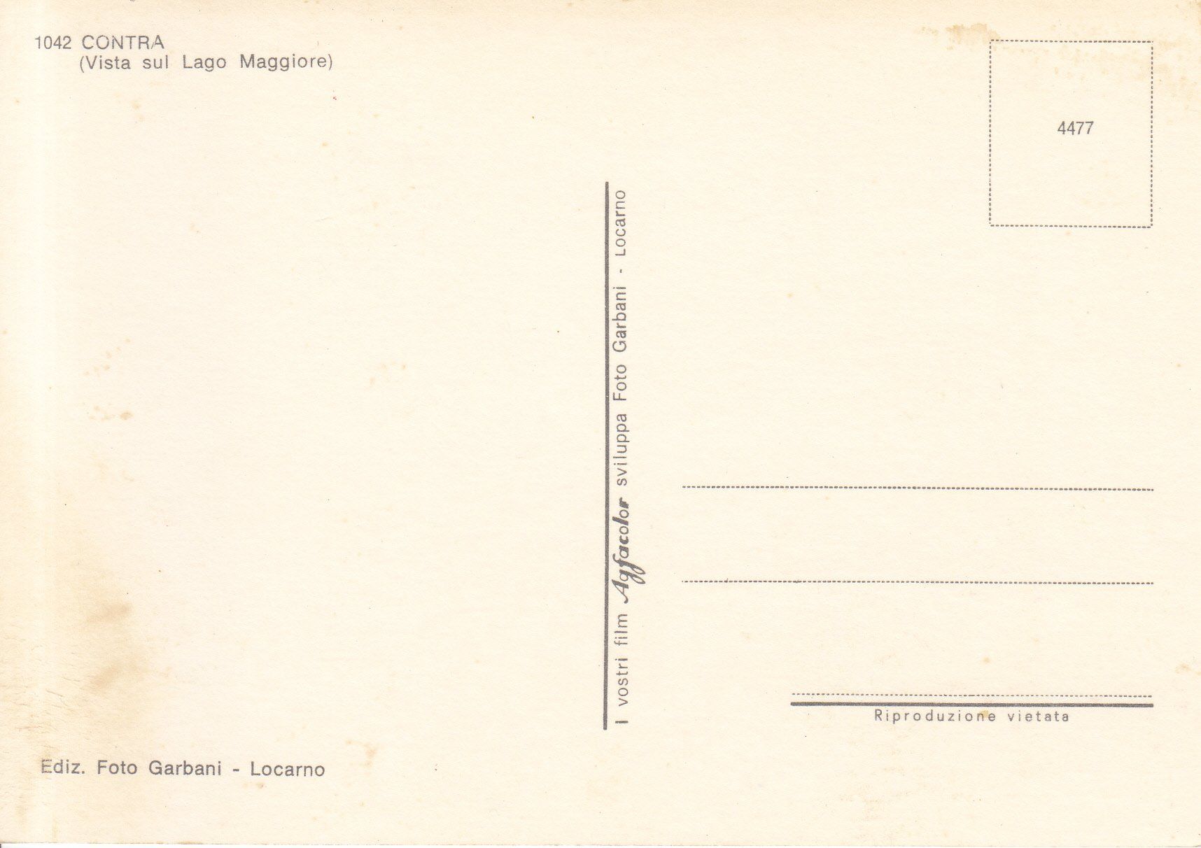 Ansichtskarten: Contra ca. 1970 – Gebraucht aus Bürglen TG von StampGraf 1