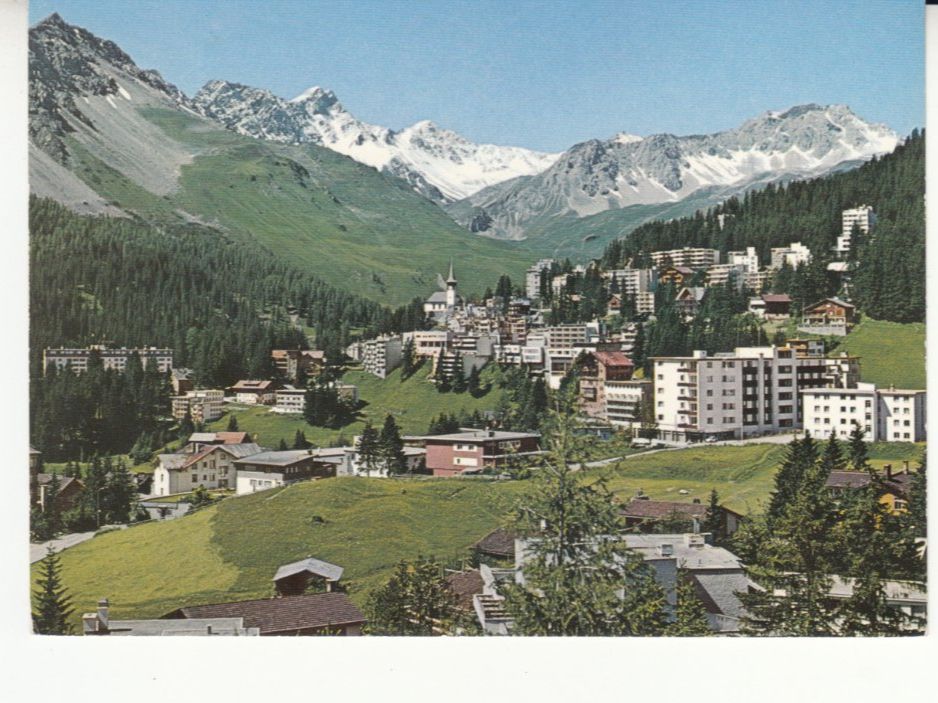 Cartoline postali: Arosa ca. 1970 – Usato da Bürglen TG venduto da StampGraf