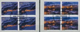 2018 - Weihnachten - Viererblock - Ersttag Stempel ET