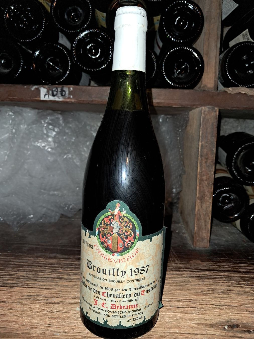 Vino: Brouilly tastevinage 1987 – Nuovo e nell'imballaggio originale da Le locle venduto da juliensaran