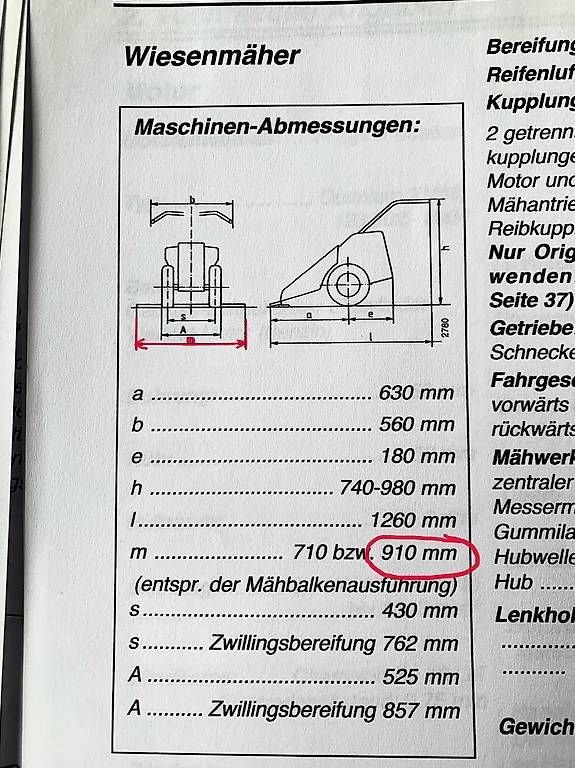 Agria Tutte le macchine: Balkenmäher / Schneepflug Agria Rabbit 5100 – Usato da Kilchberg ZH venduto da Solid-Quality 3