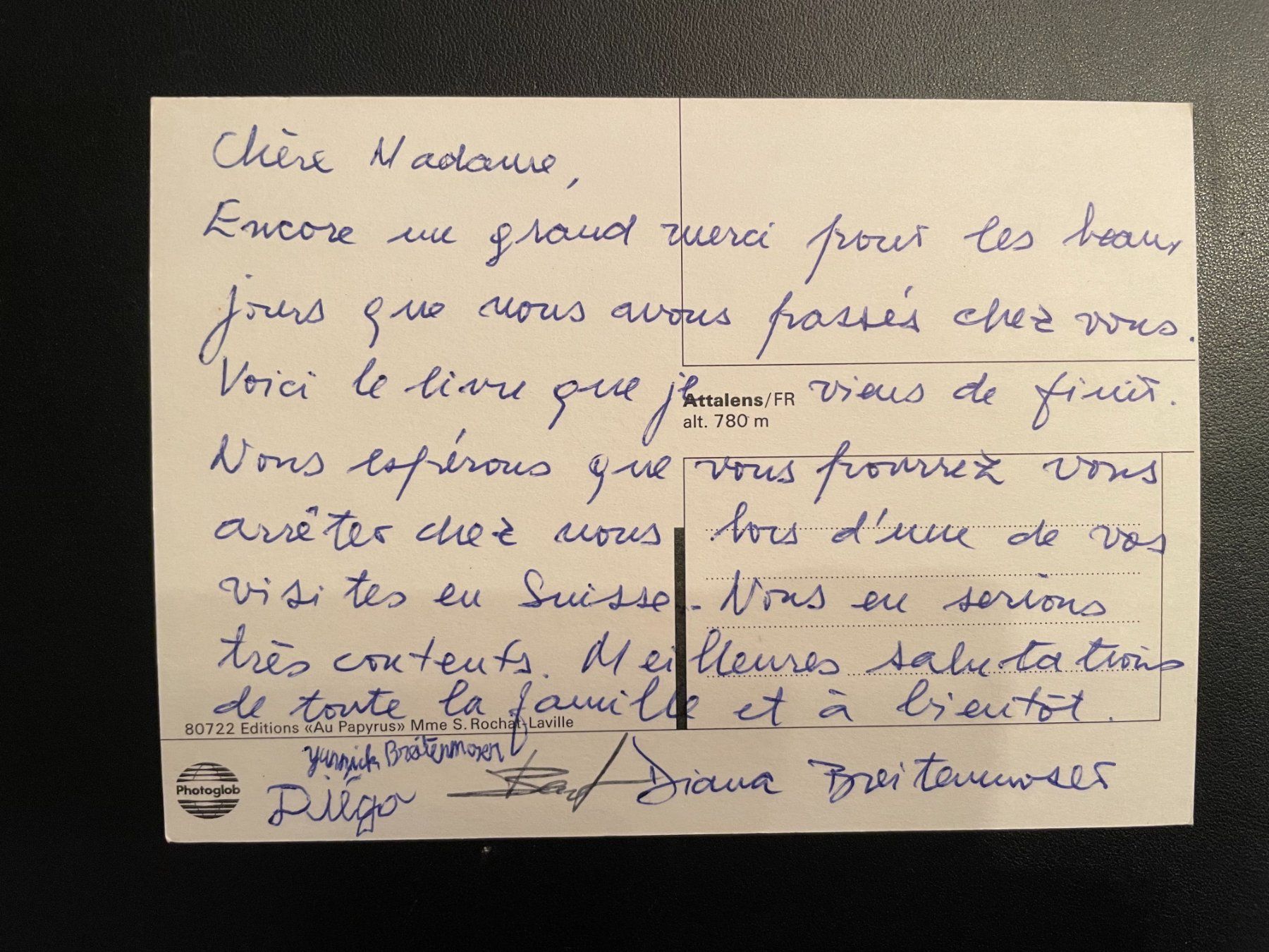 Cartoline postali: AK FR Attalens – Usato da Thal venduto da Danny82 1