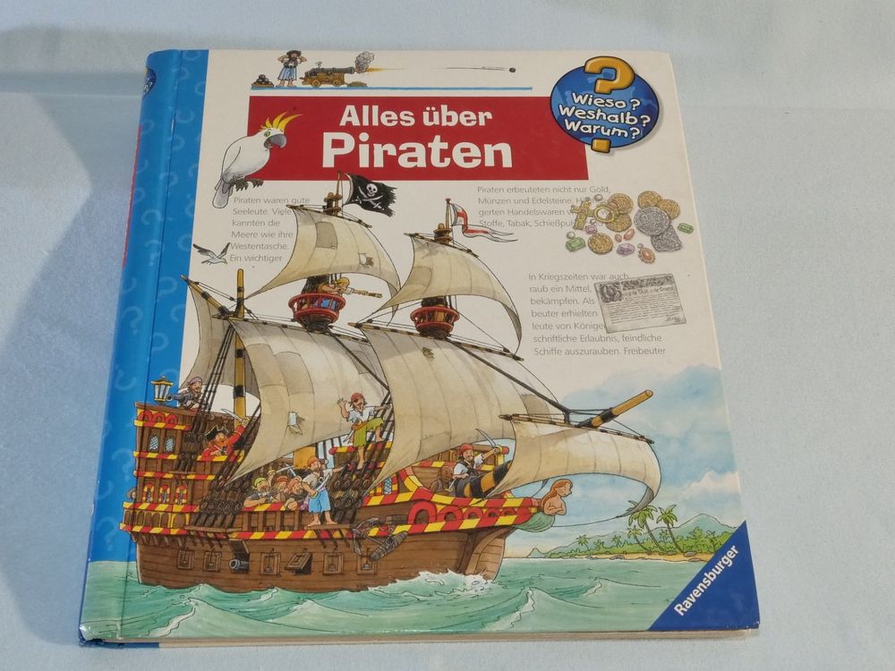 Libro Wieso? Weshalb? Warum? - Alles über Piraten, Volume 40, Per Bambini Curiosi