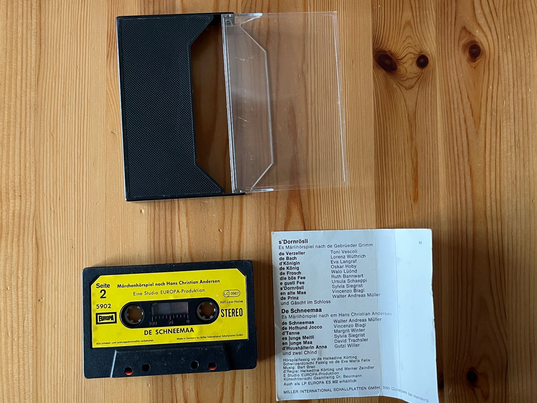 Musicassette: Kassette S'Dornrösli/Schneemaa – Usato da Zürich venduto da Gurkis 3