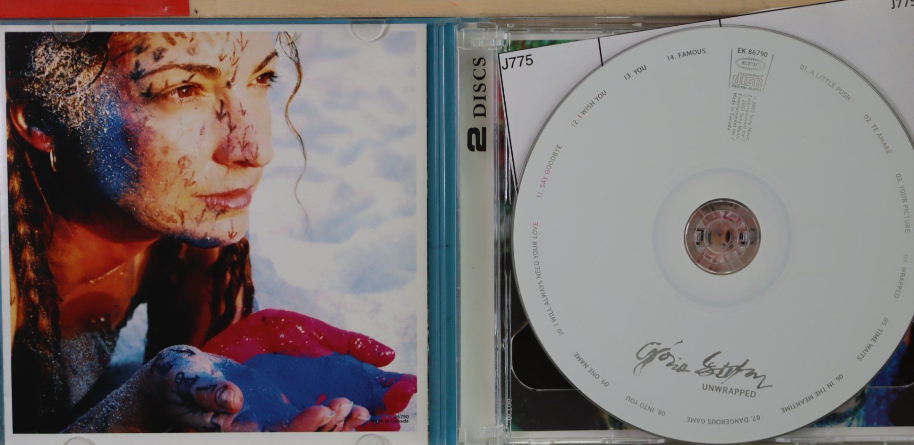 CD: Gloria Estefan – Unwrapped – Usato da Luzern venduto da CONTENTI 1