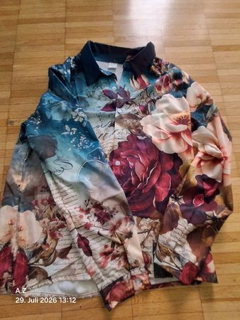 Bluse Damen floral Grösse L neuer Zustand