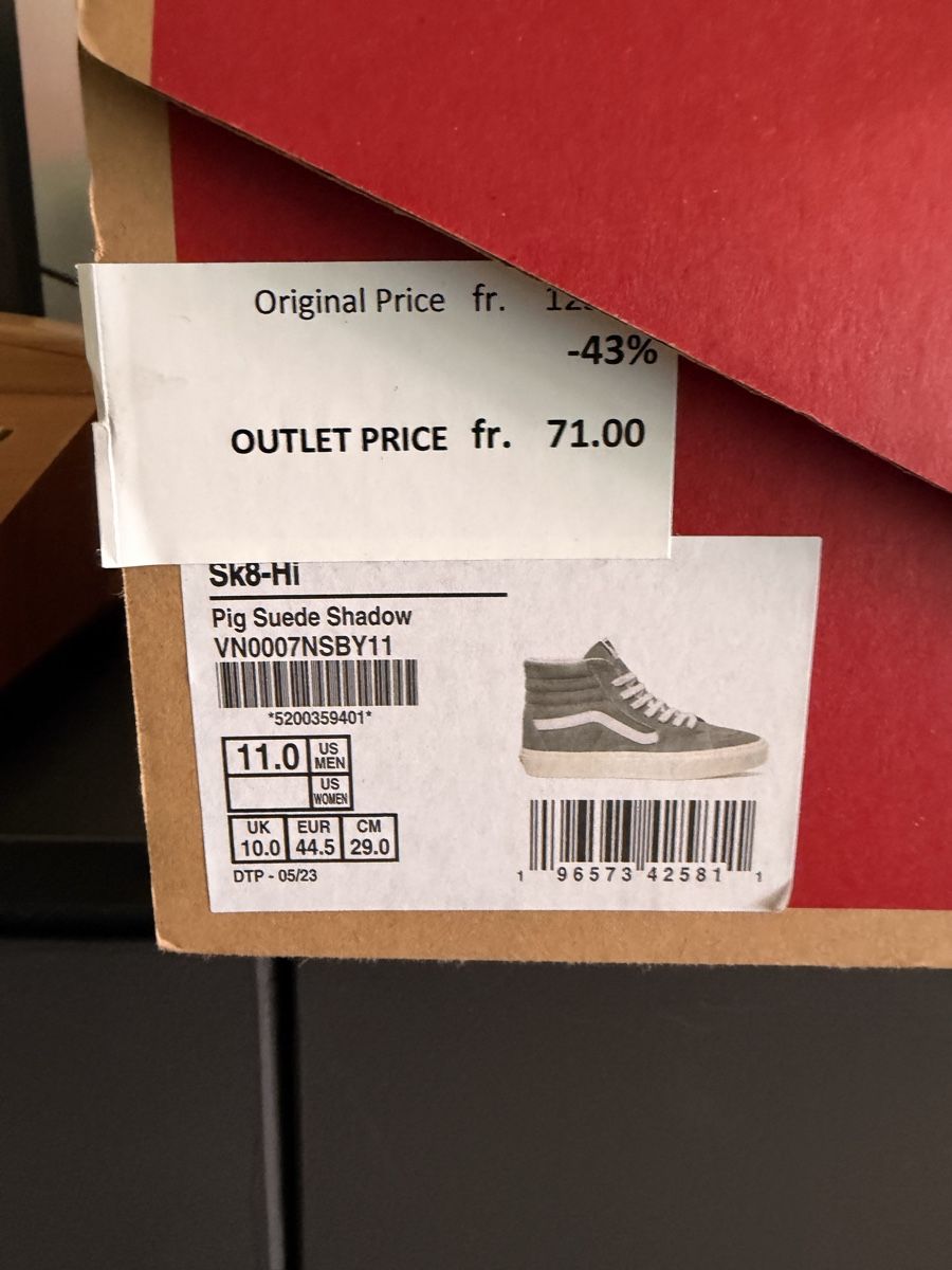 Scarpe da uomo: Vans  – Nuovo (secondo la descrizione) da Bioggio venduto da rus_xj9j 6