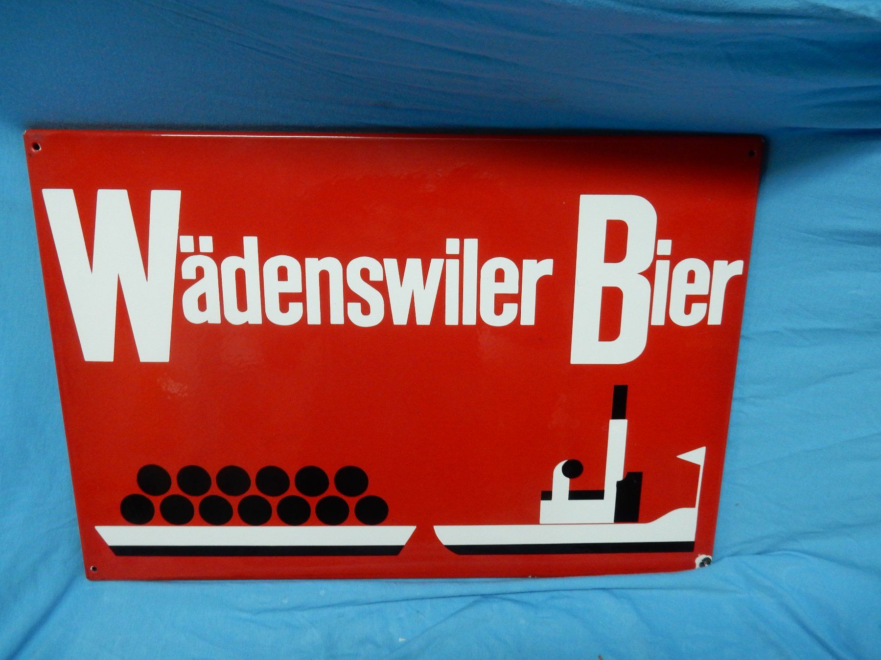 Schilder: Wädenswiler Bier – Gebraucht aus Watt von Mariposa49 4