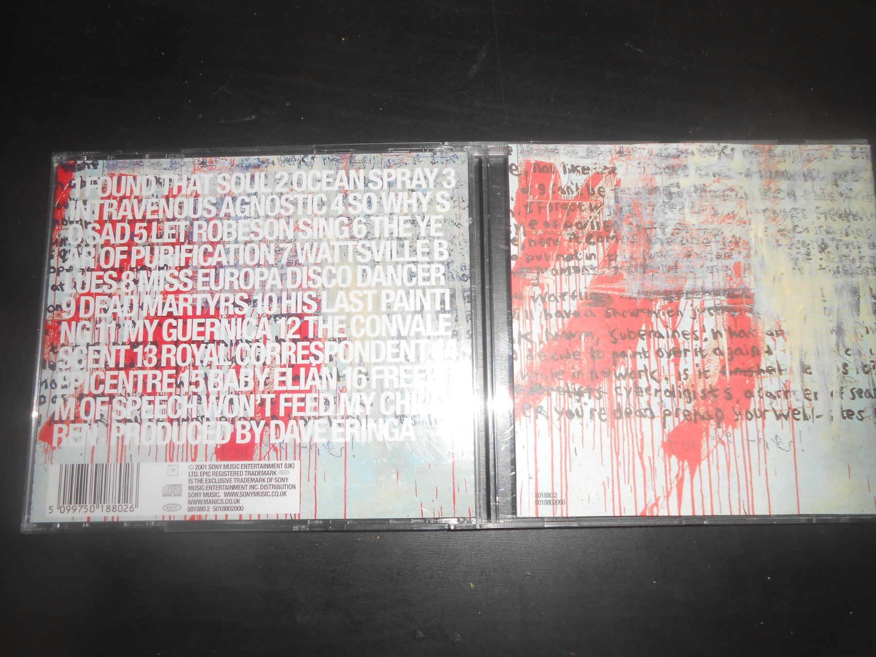 CDs: Manic Street Preachers – Know Your Enemy / 2001 – Gebraucht aus Aarberg von witchhunter01 1