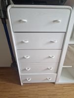 Kommode Weiss, 5 Schubladen, Frühling-Sale!