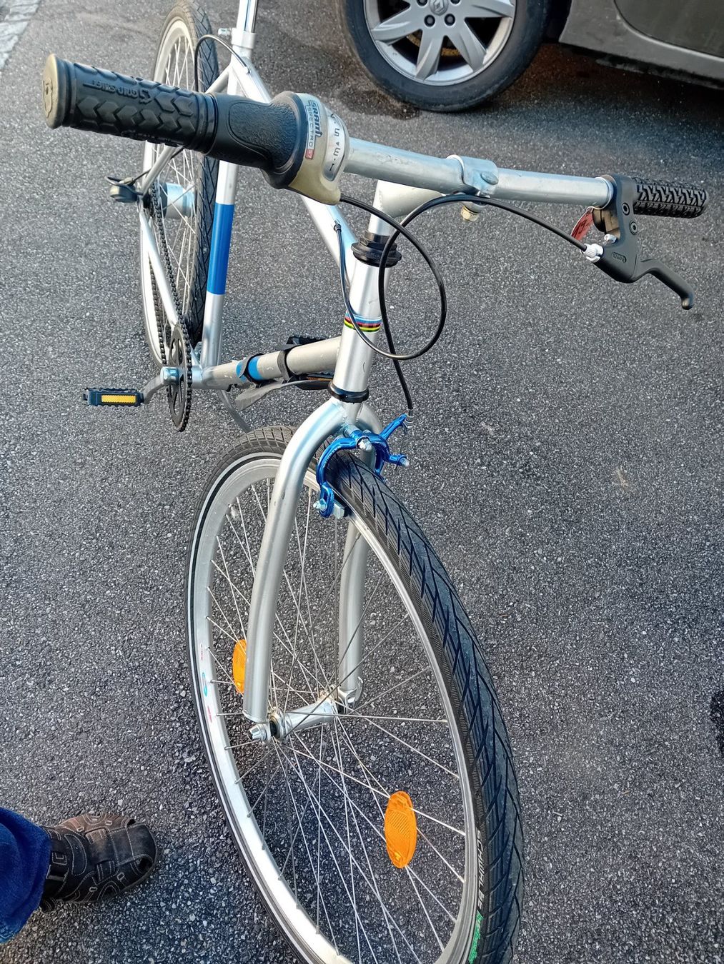 Biciclette: Herrenvelo, Top Zustand, Silber – Usato da Wegenstetten venduto da 1000er 3