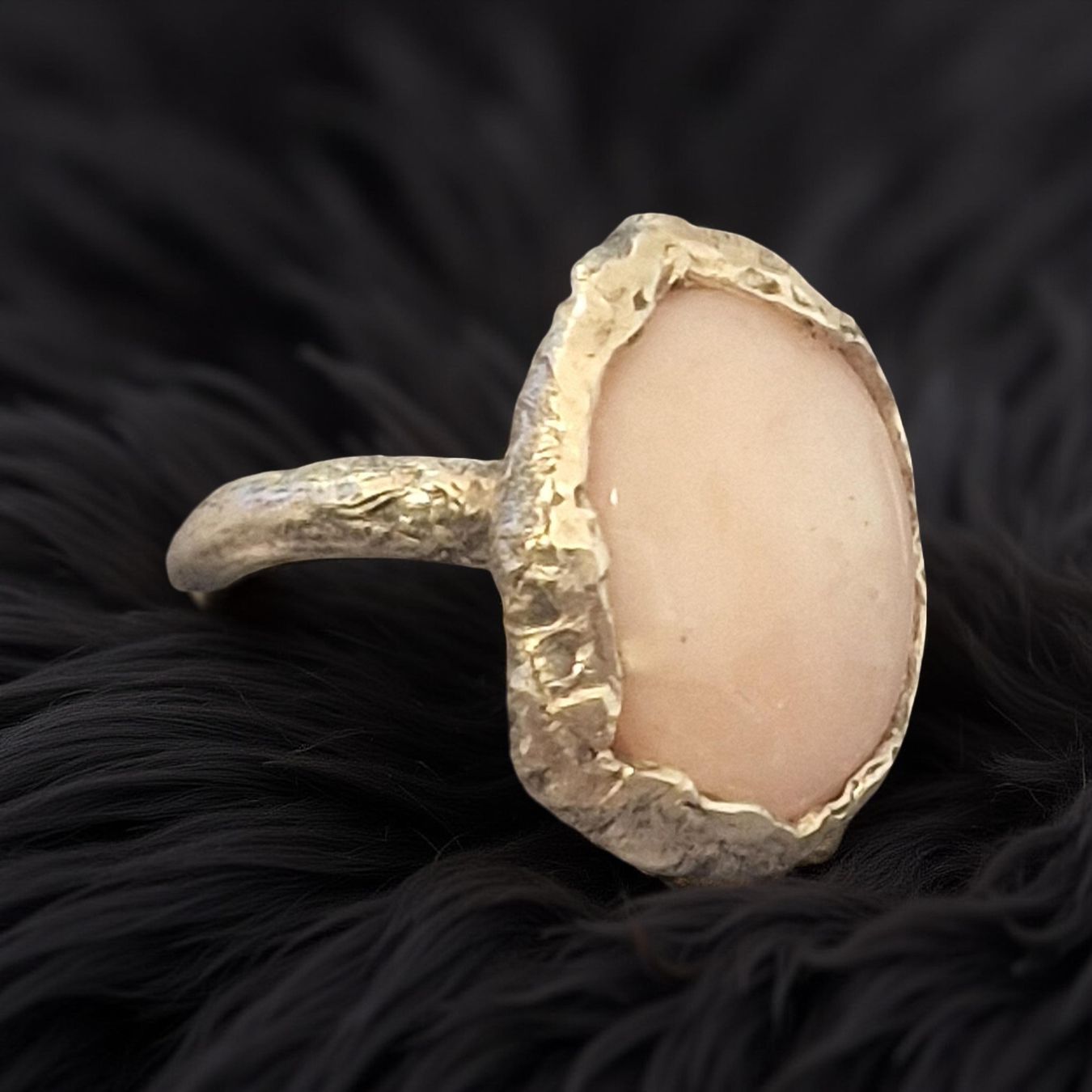 Anelli: Ring Silber mit rosa Andenopal, Grösse 51 – Nuovo e nell'imballaggio originale da Aarau venduto da Schmuckhoehle_MD 6