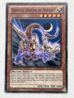Yu-Gi-Oh! Karte: Hieratic Dragon of Nebthet, 1. Edition