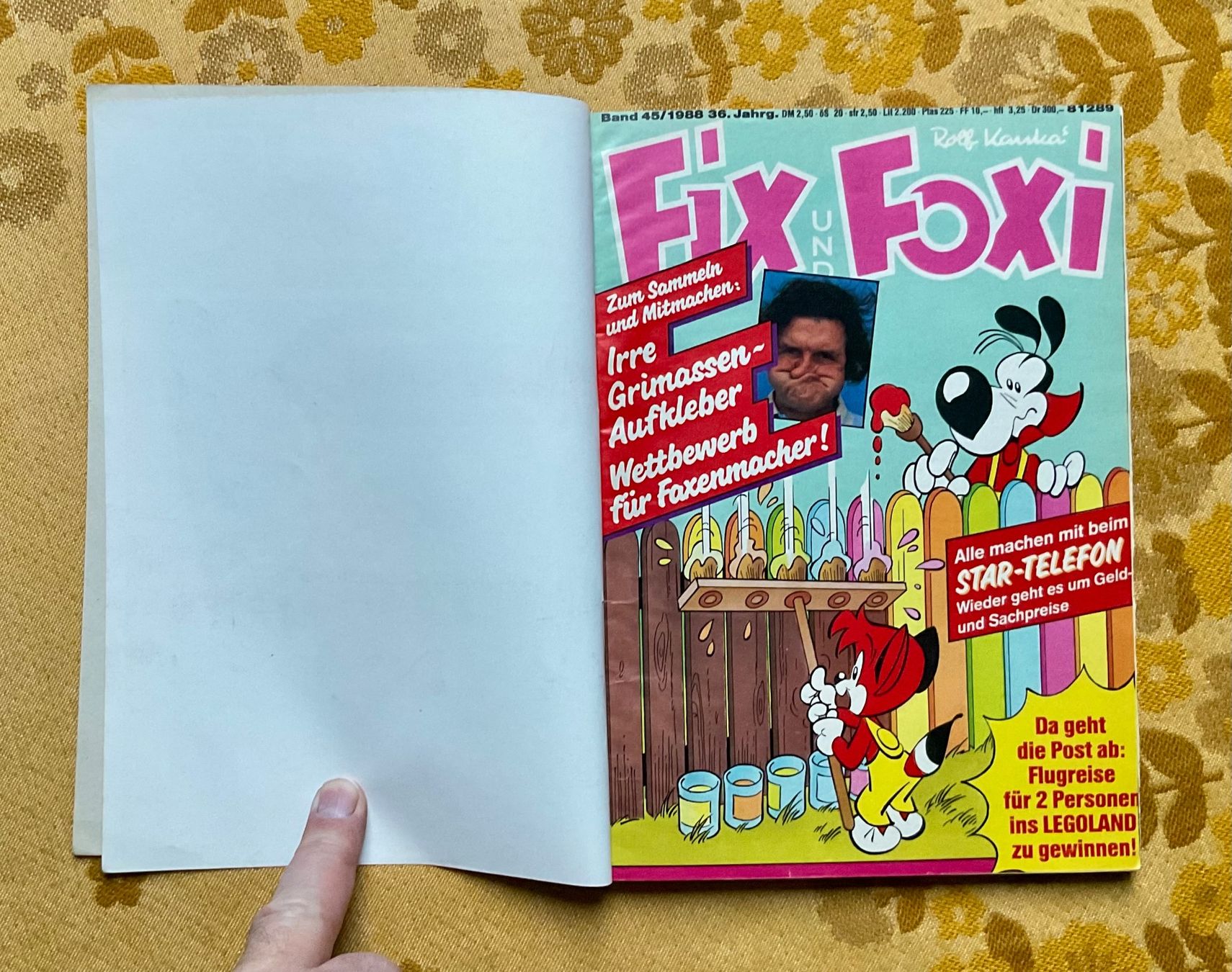 Fumetti: Fix und Foxi Samelband-Buch Nr 1 – Usato da Endingen venduto da nathan05 3