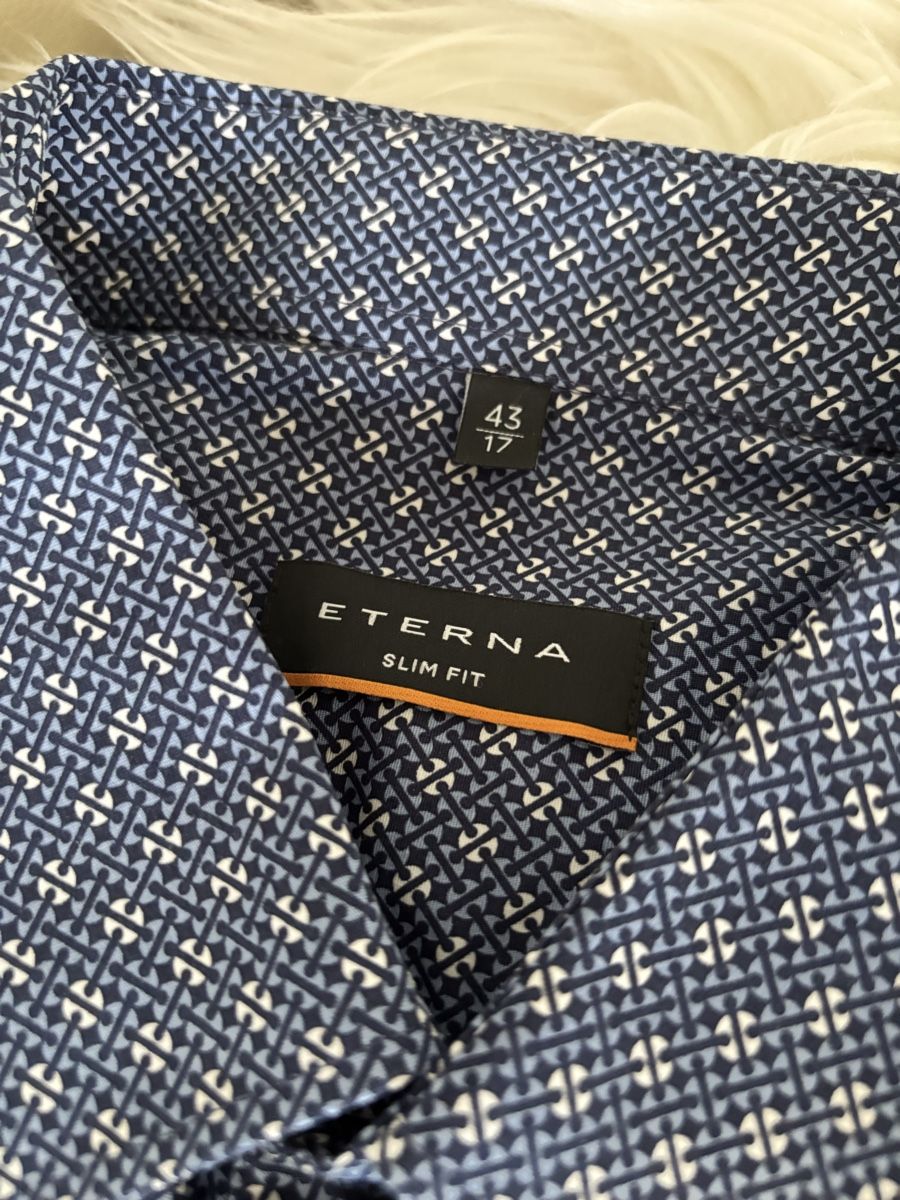 Eterna Camicie: 2 ETERNA Slim Fit Hemden 43/17 – Nuovo (secondo la descrizione) da Lindau venduto da Karekare 3