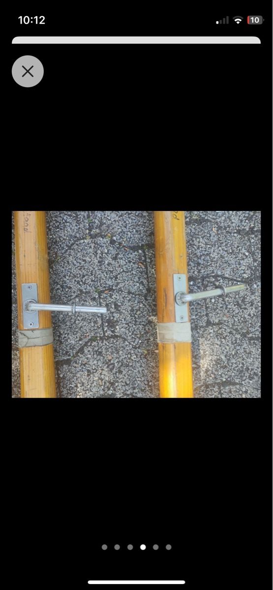 Gommoni, kayak & canoe: Originale Nova Sitzruder. Sie sind 3 Meter lang  – Usato da Elgg venduto da M-A-C 3