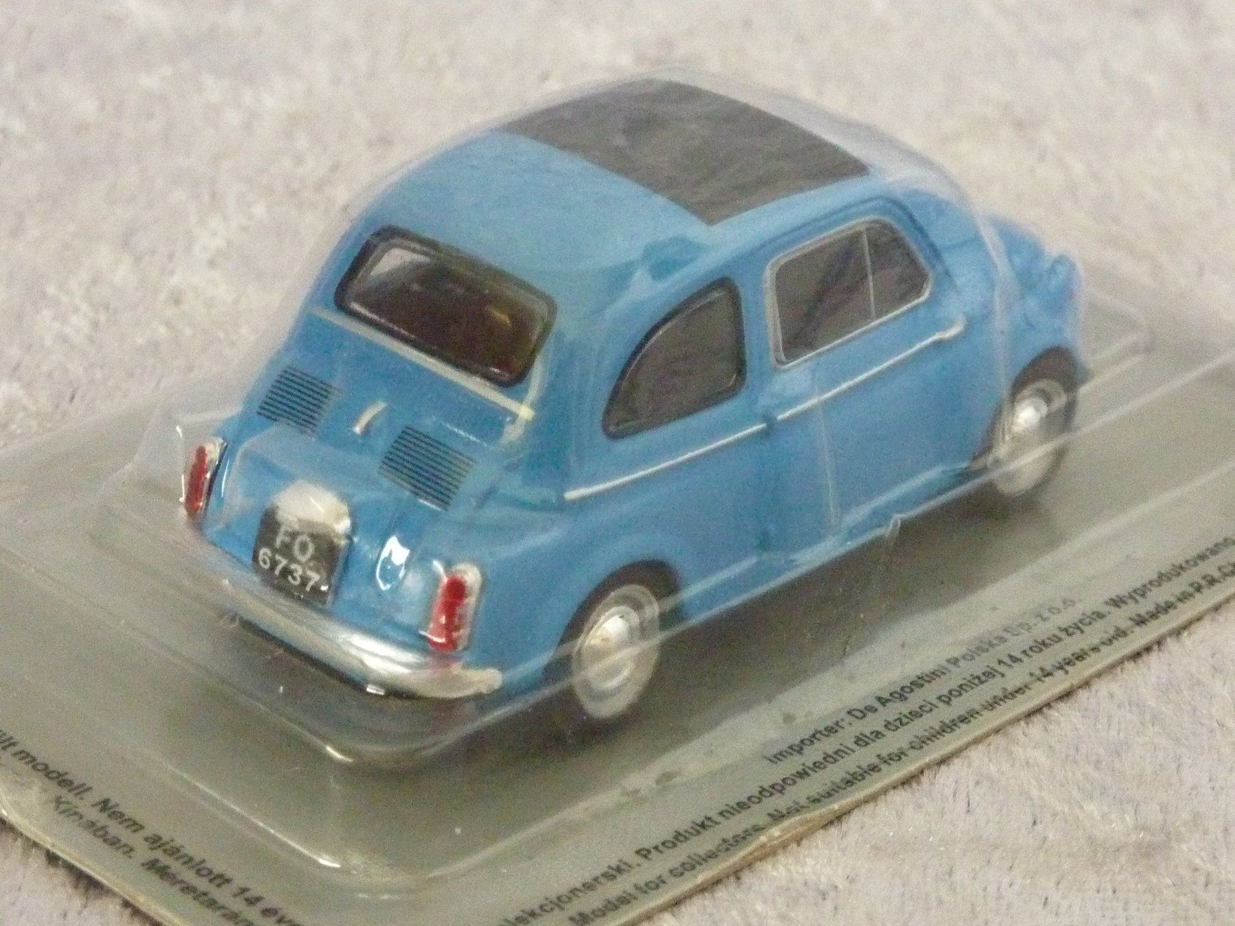 Fiat Modellini d'auto: Fiat 500 1:43 – Nuovo e nell'imballaggio originale da Dürrenäsch venduto da modellautos4you 2