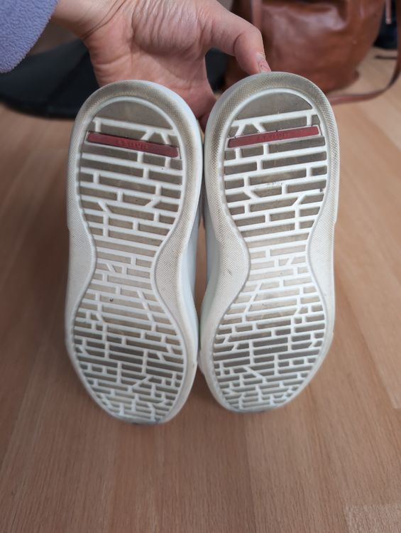 Lloyd white leather sneaker - size 37 6