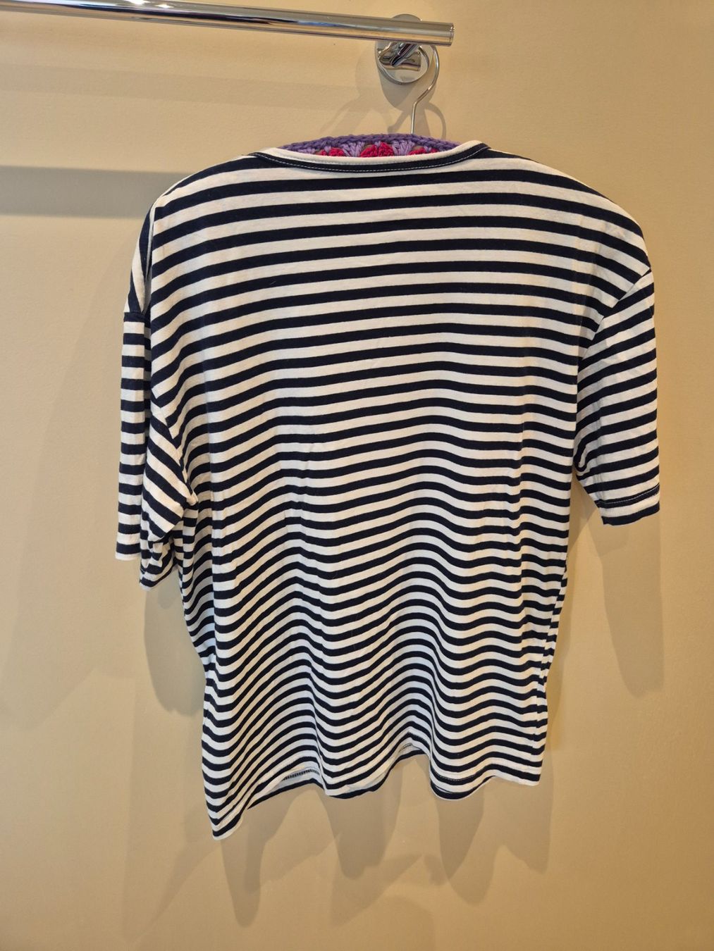 T-Shirts: T'shirt blau/weiss gestreift, Gr. L, – Gebraucht aus Dietikon von grafad 1